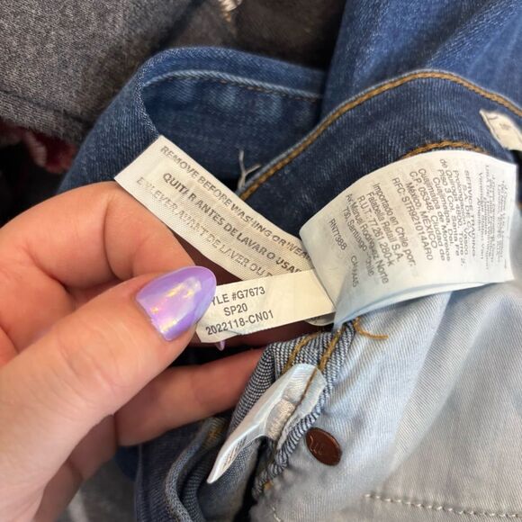 Madewell Tall I0" High-Rise Skinny Jeans in Danny Wash: TENCELT™ 27 Tall - Picture 12 of 14